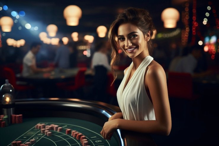 Interface Dice Game di aplikasi mobile braga89 menampilkan meja dadu dengan dealer dan area taruhan